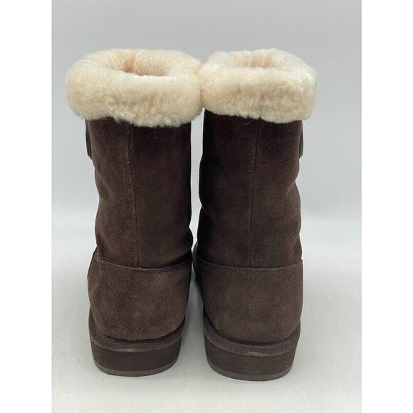 Michael Kors Women's Winter Mid Boot Round Toe Suede Boots Size 8M - Picture 6 of 12